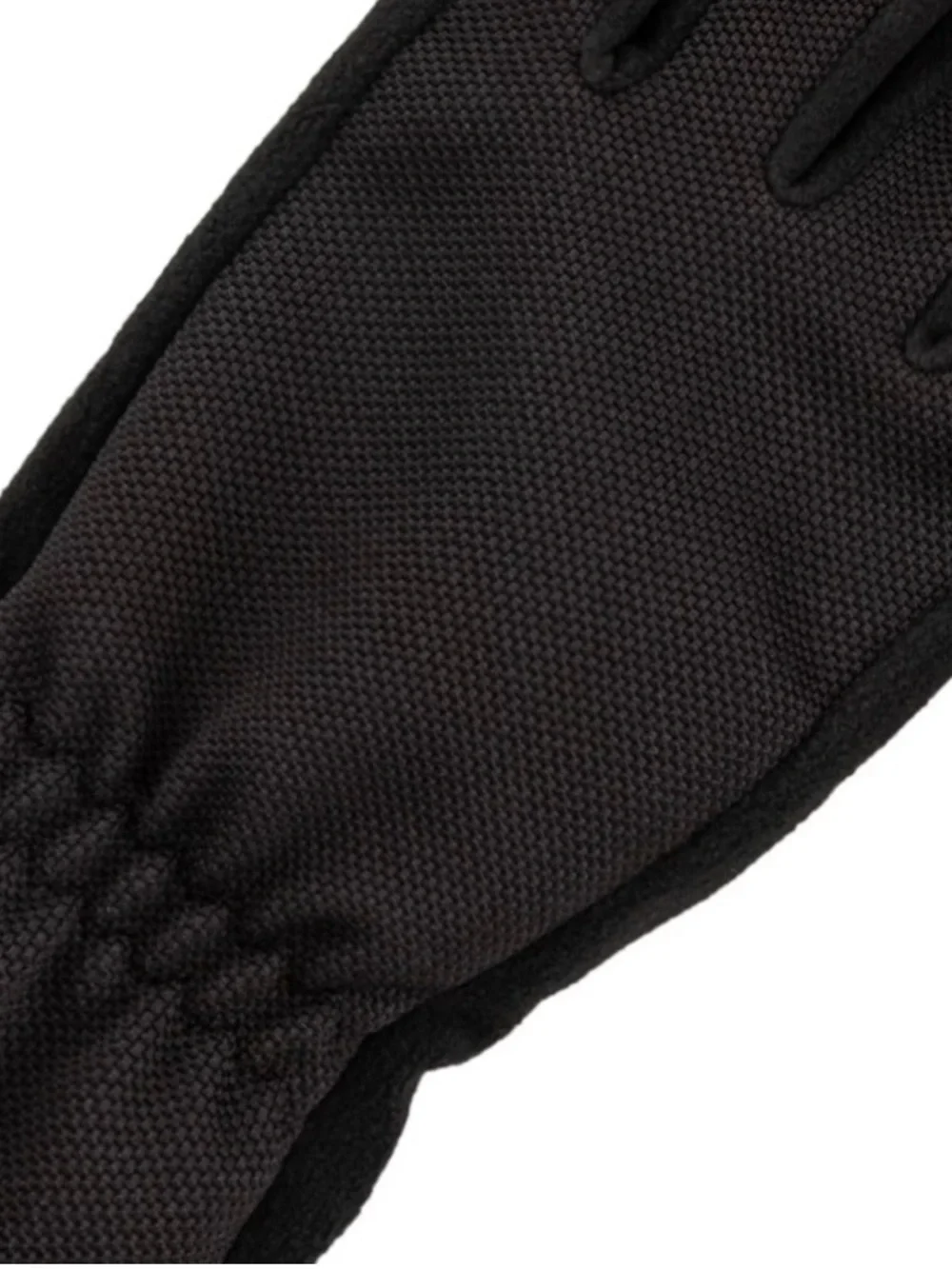isotoner Black Fleece Sherpa Trim Tech Stretch Smart Dri Repel Technology Gloves